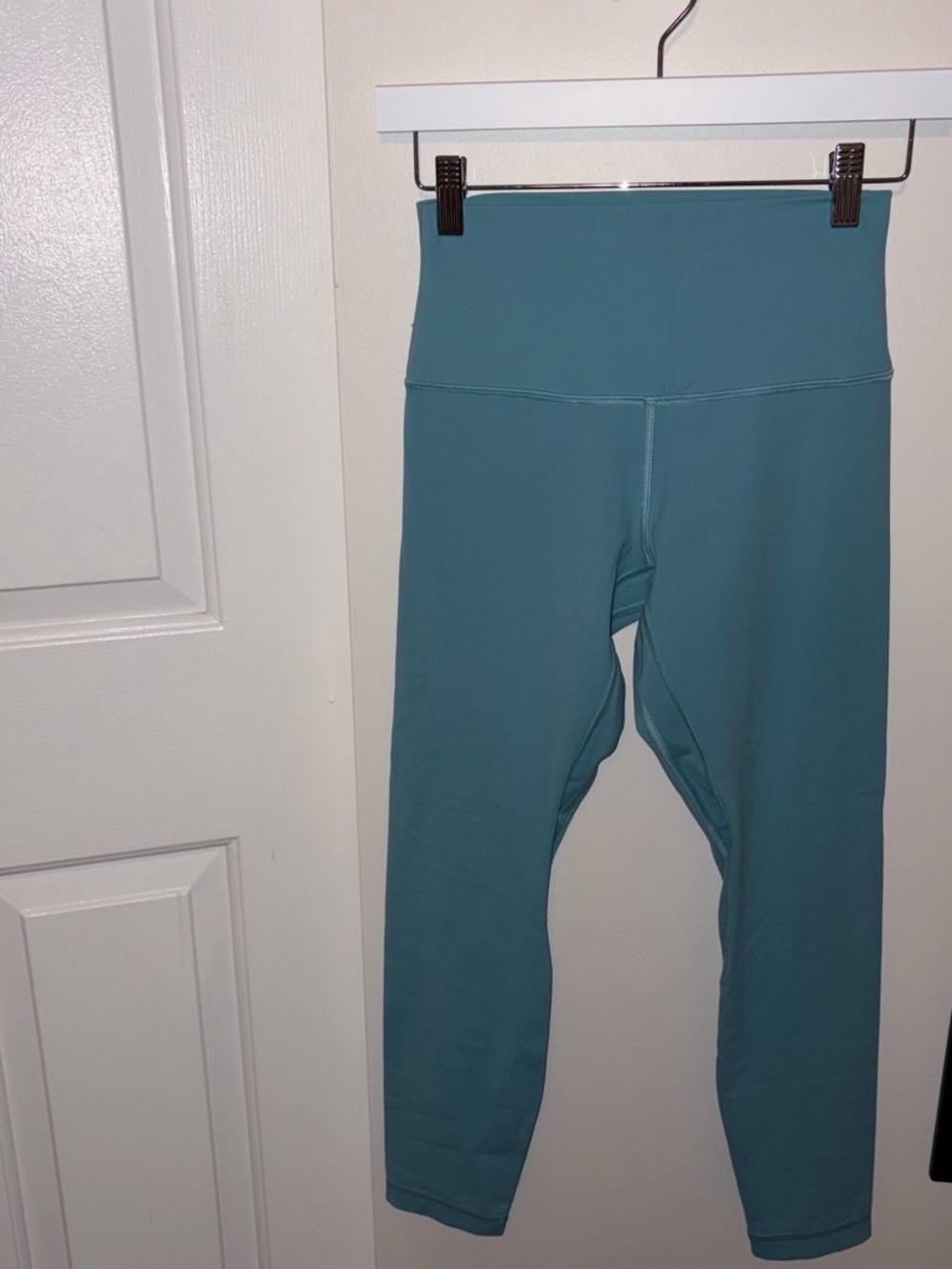 Lululemon High-Waist Teal Leggings